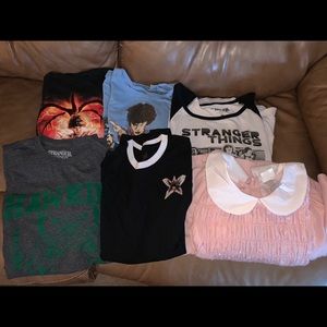 Stranger Things Clothing Lot